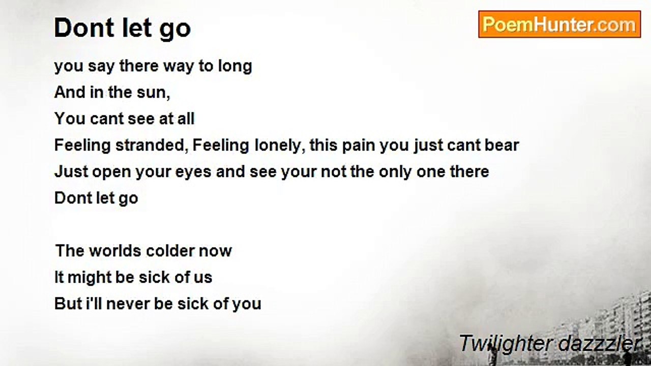 Twilighter dazzzler - Dont let go