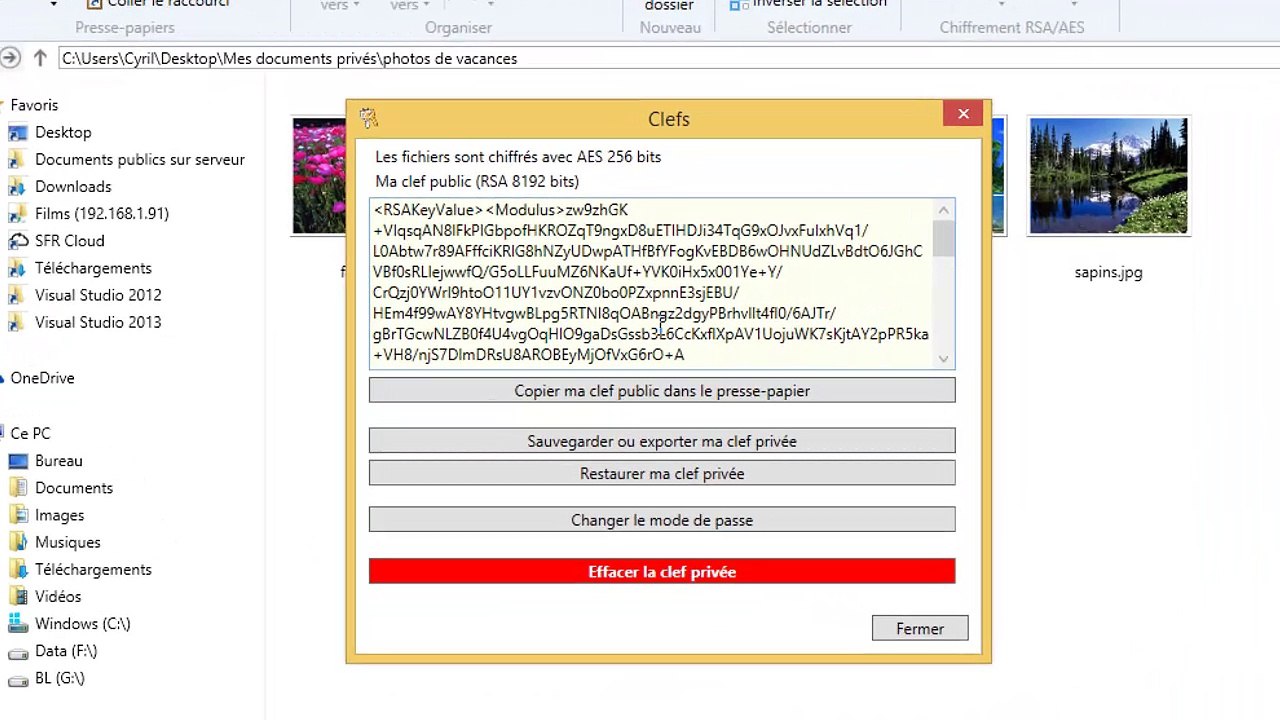 Projet Cipher Explorer - Demo 1 Chiffrer des fichiers