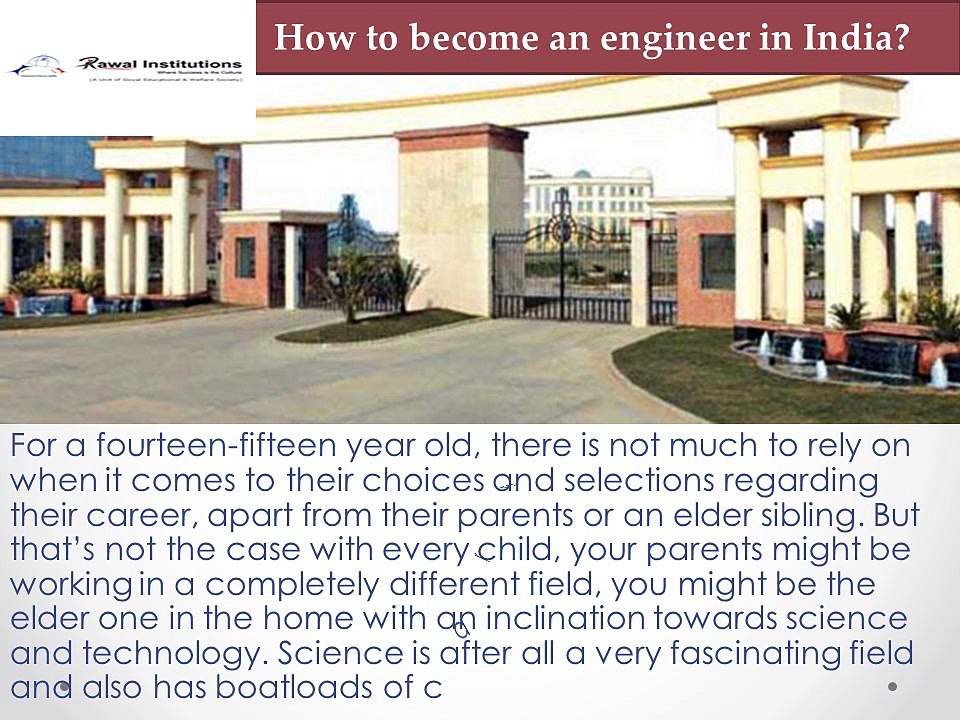 How to become a Engineer