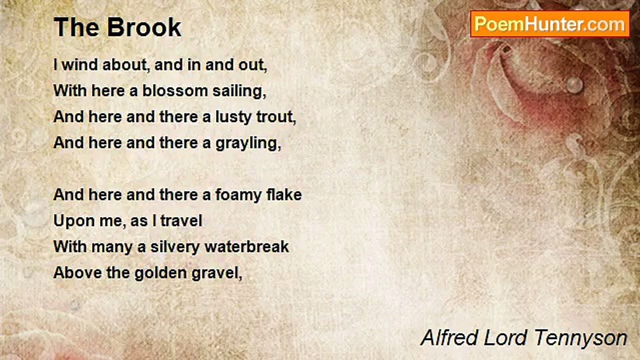 Alfred Lord Tennyson - The Brook