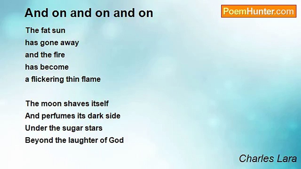 Charles Lara - And on and on and on