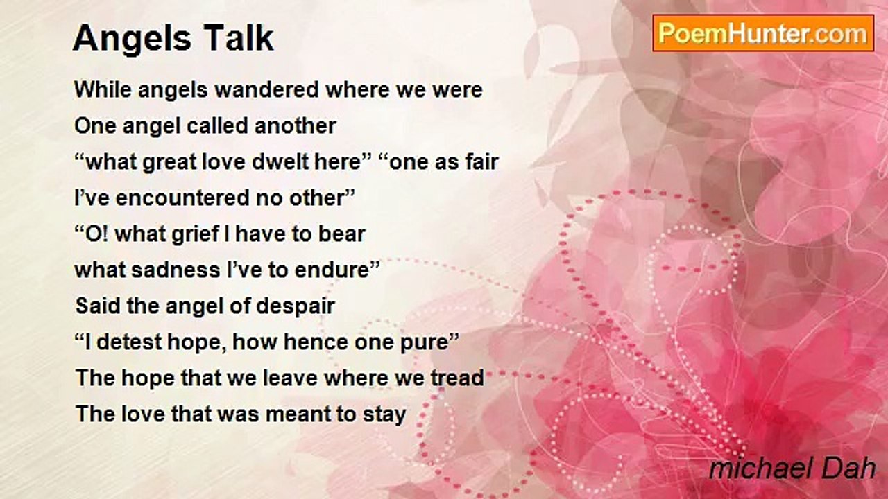 michael Dah - Angels Talk