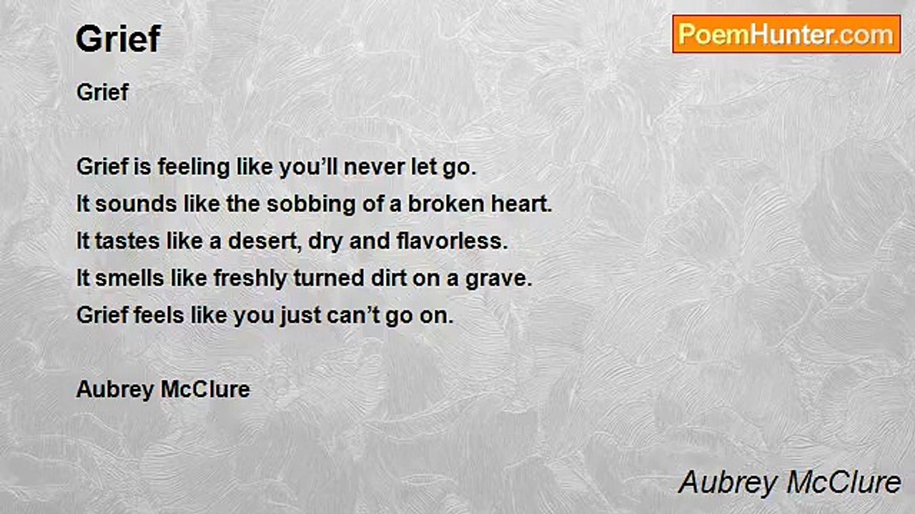 Aubrey McClure - Grief