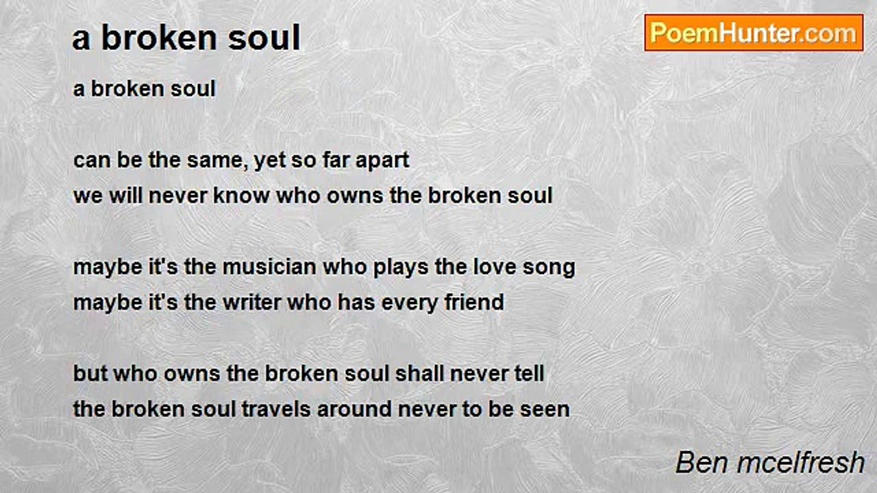 Ben mcelfresh - a broken soul