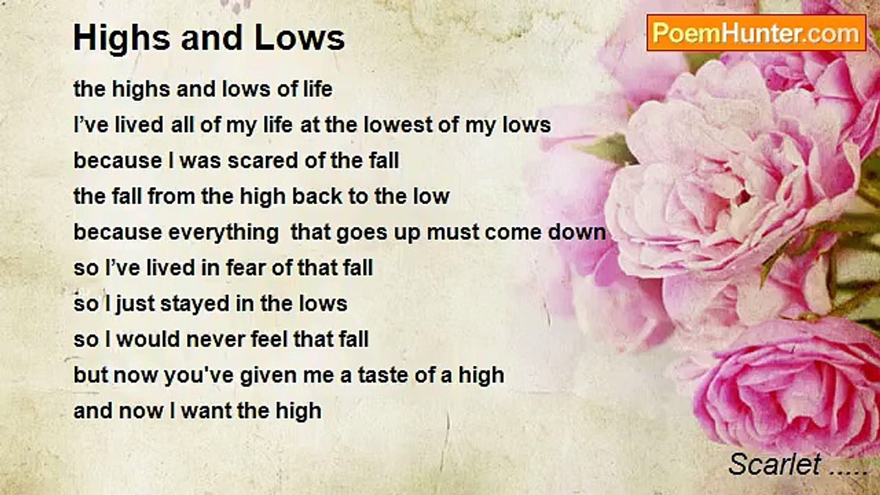 Scarlet ..... - Highs and Lows
