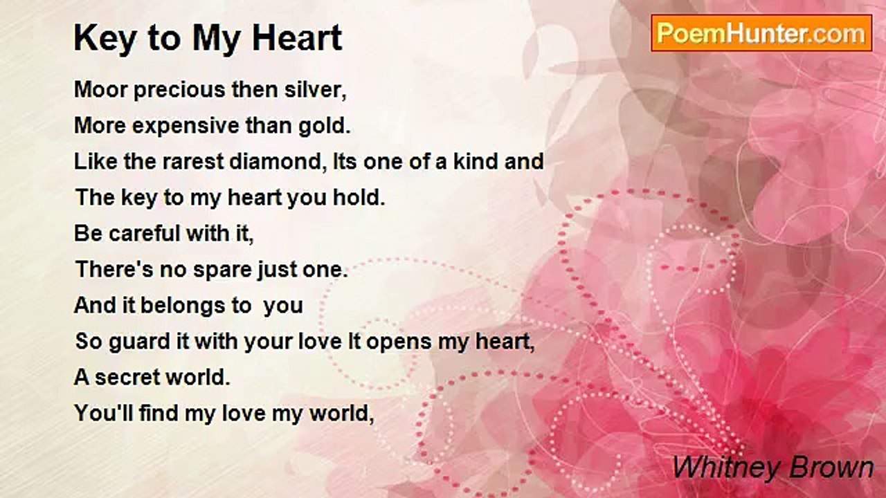 Whitney Brown - Key to My Heart