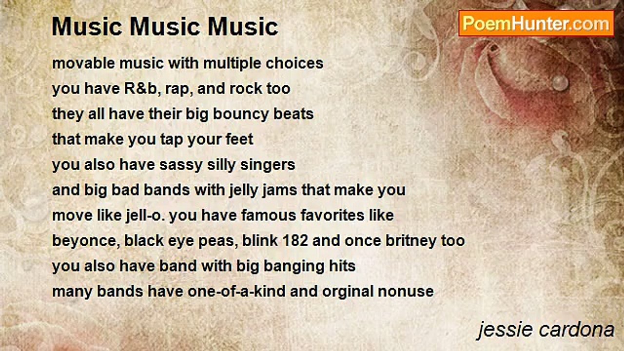 jessie cardona - Music Music Music