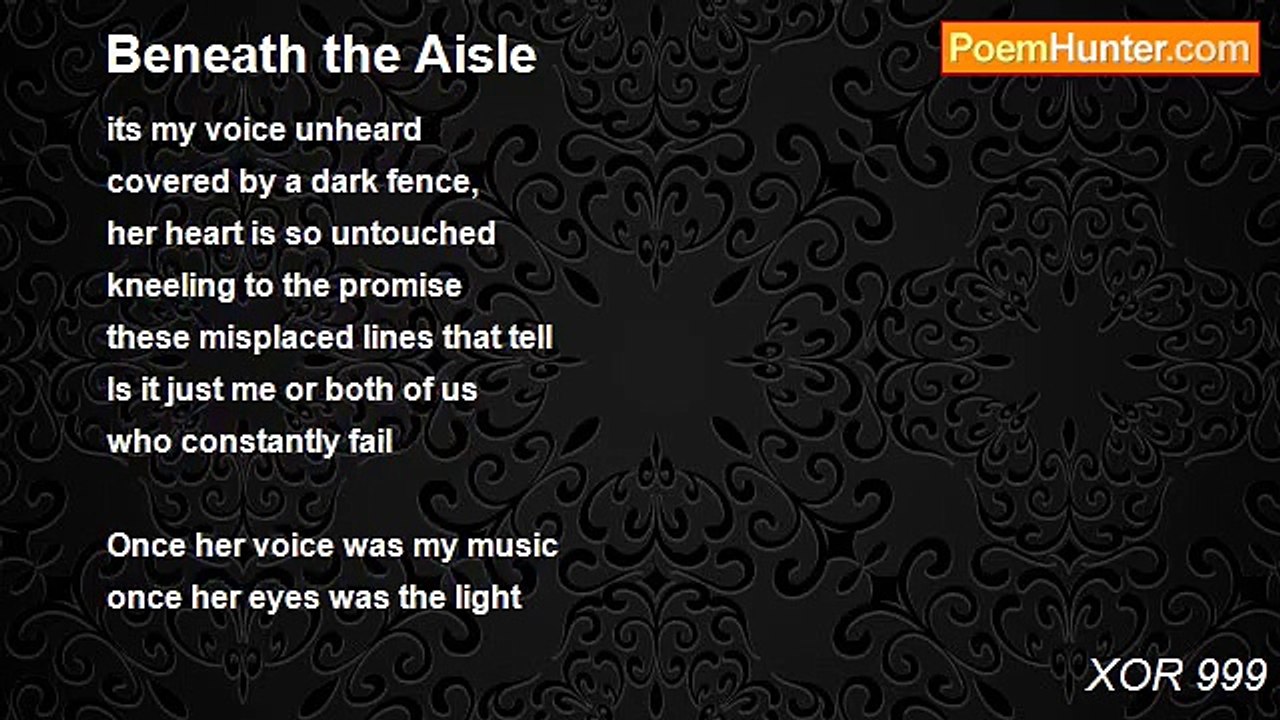 XOR 999 - Beneath the Aisle