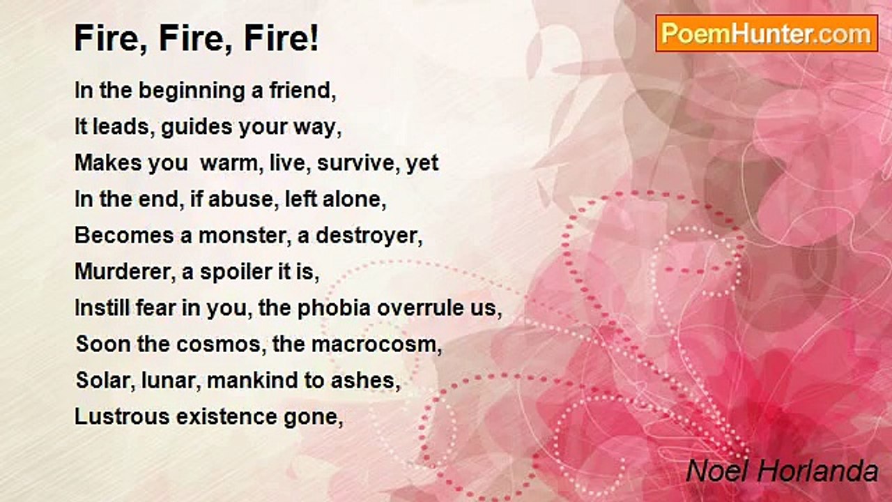 Noel Horlanda - Fire, Fire, Fire!