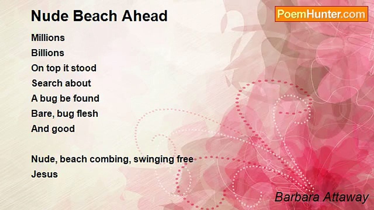 Barbara Attaway - Nude Beach Ahead