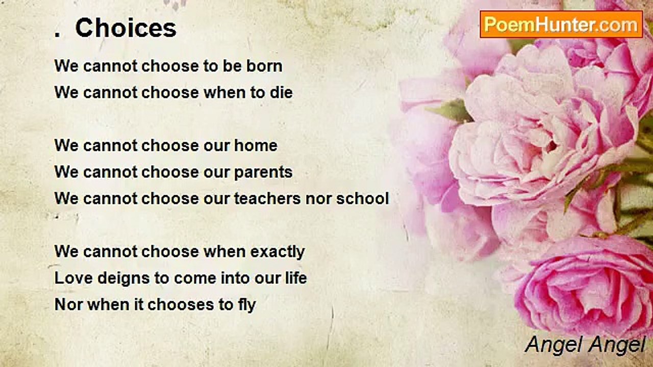 Angel Angel - . Choices