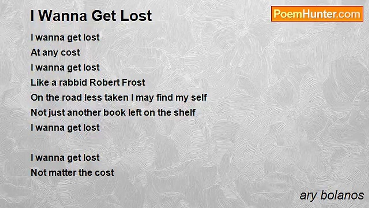ary bolanos - I Wanna Get Lost
