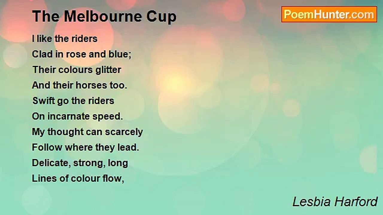 Lesbia Harford - The Melbourne Cup