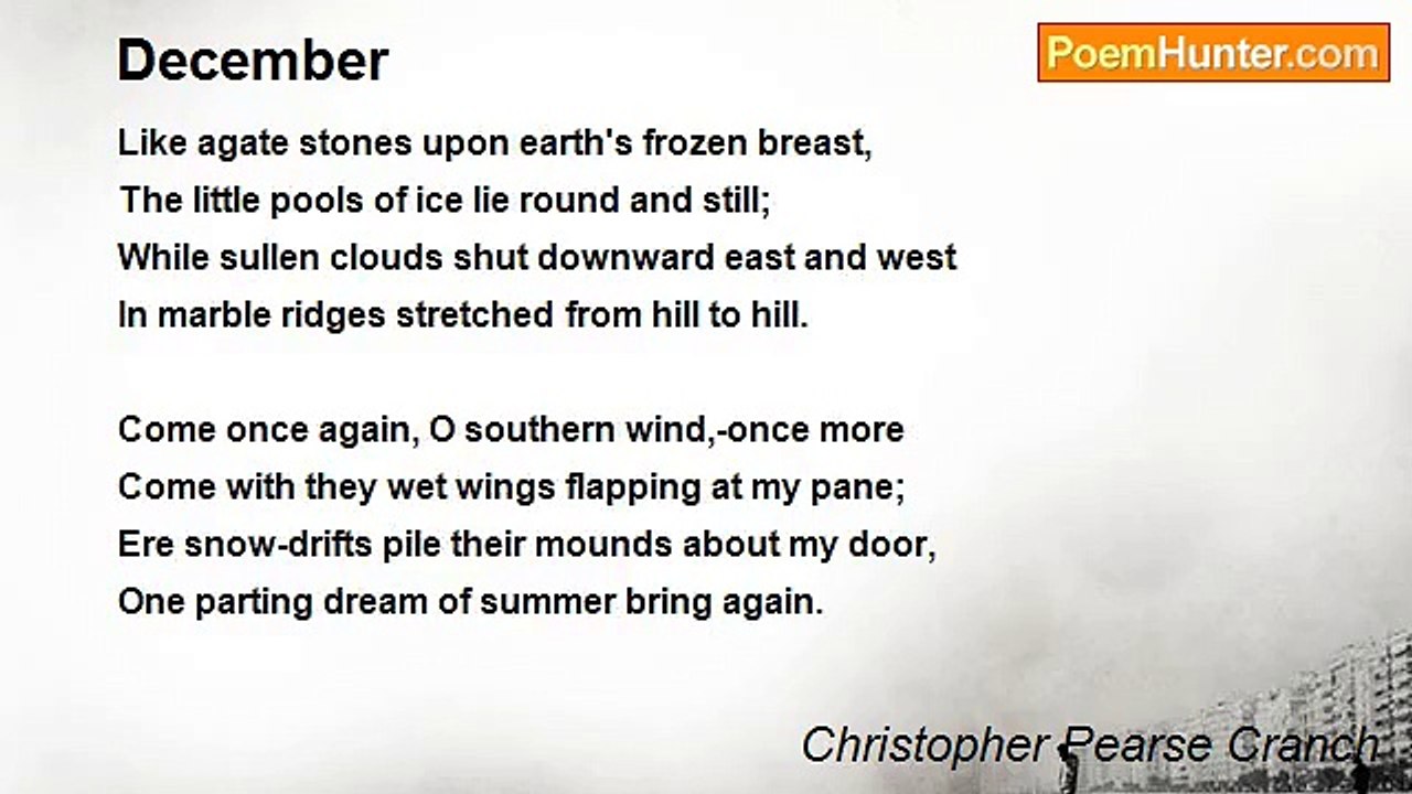 Christopher Pearse Cranch - December