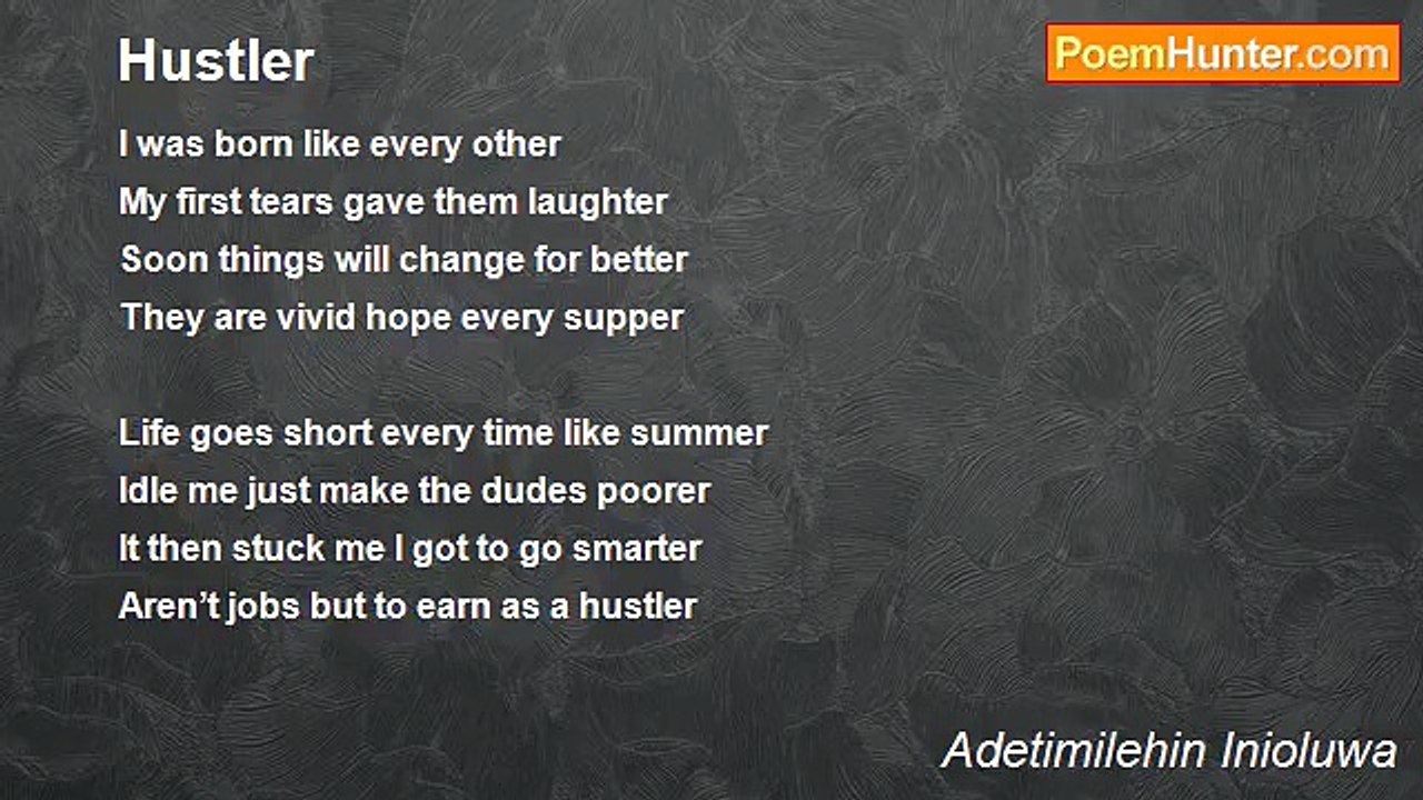 Adetimilehin Inioluwa - Hustler