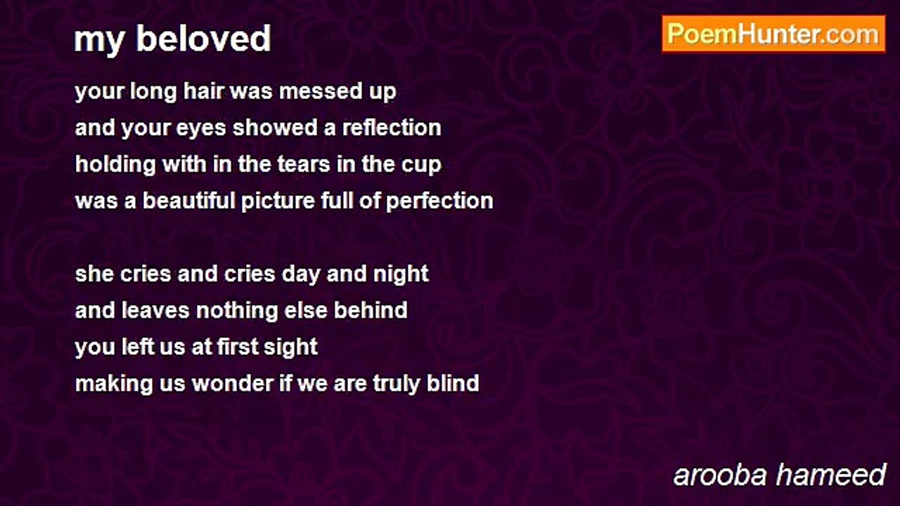 arooba hameed - my beloved