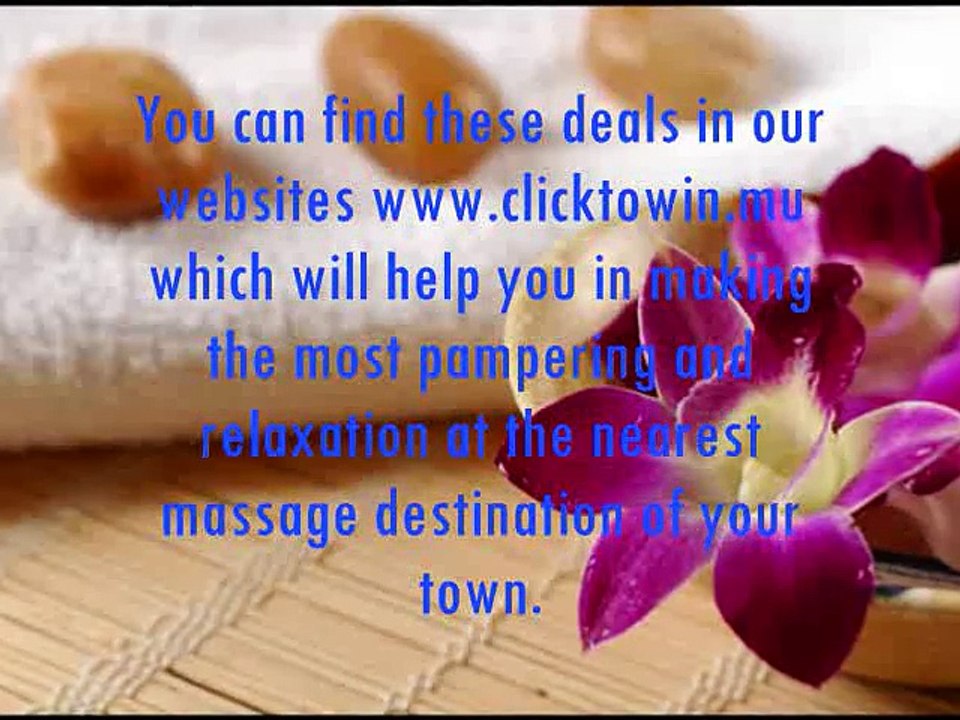Get Free Massage Treatment from Spa Deals Mauritius