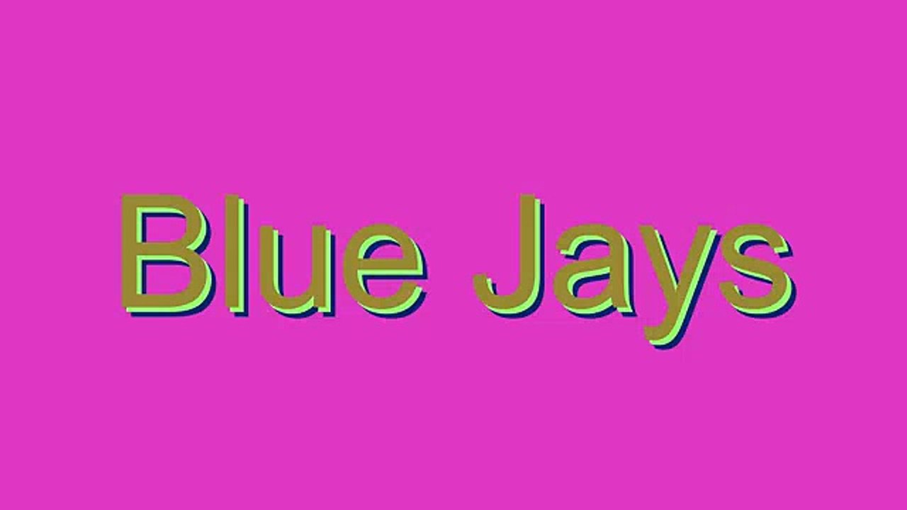 Learn How to Pronounce 'Blue Jays' Correctly 🗣️