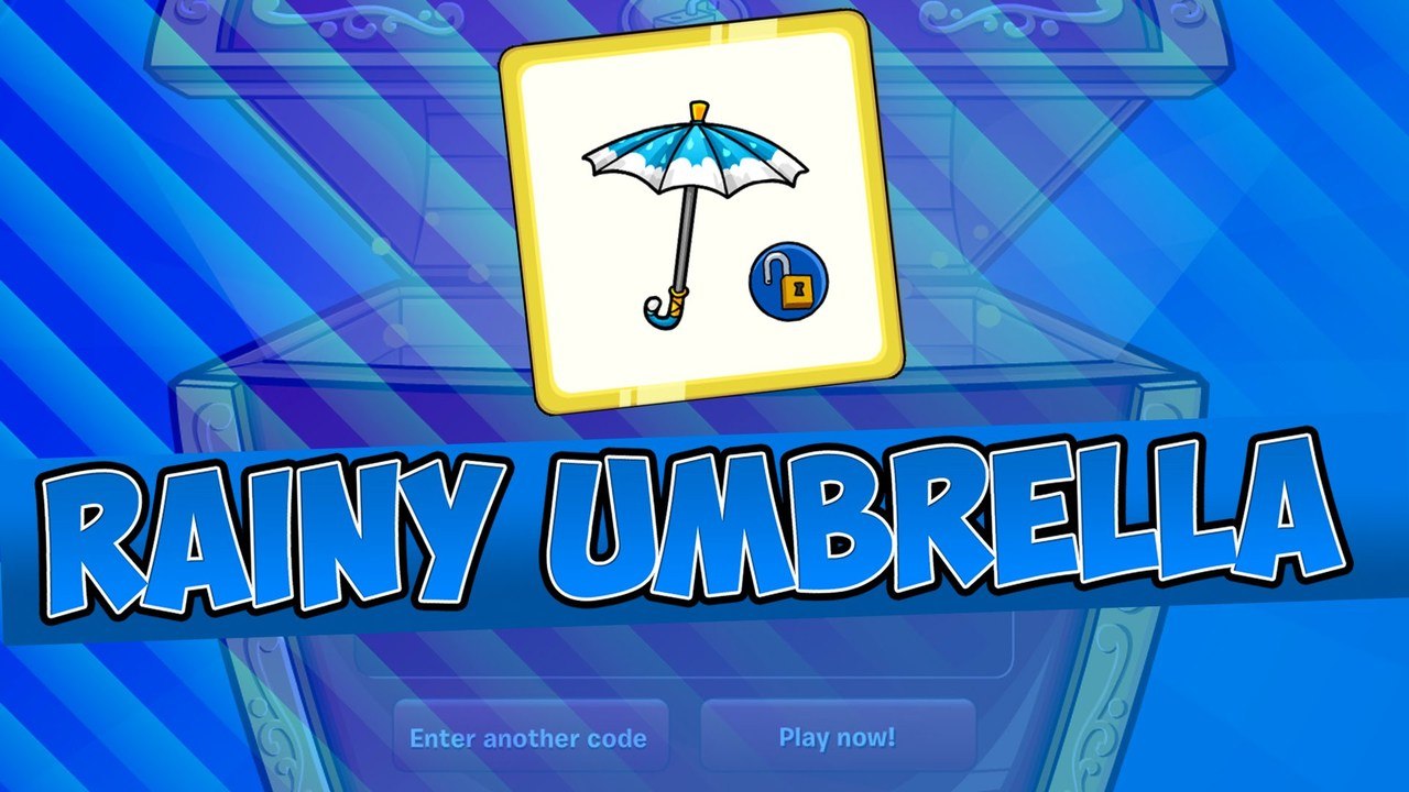 Club Penguin: Rainy Umbrella Code