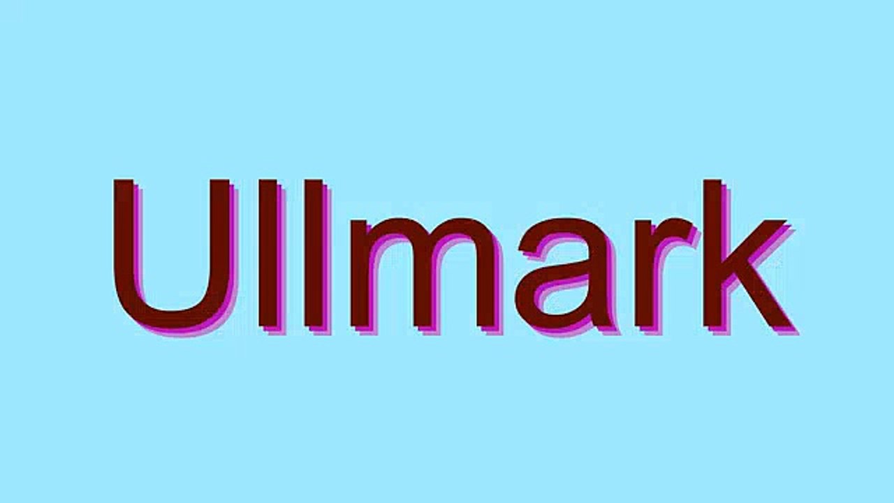 How to Pronounce Ullmark