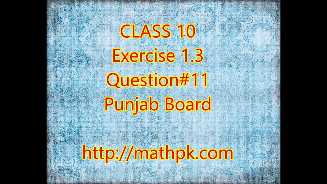 1.3-11 (P. Board-Class 10th)