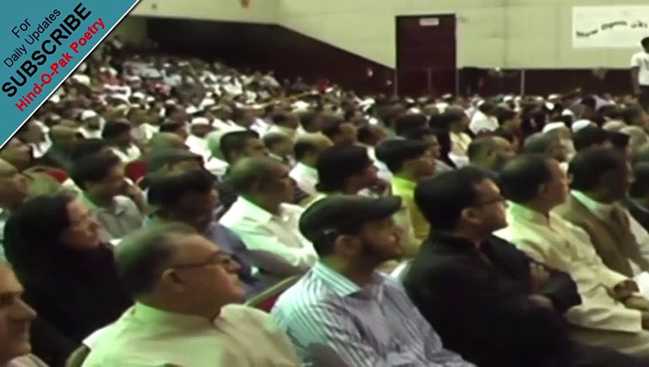 Annual Urdu Mushaira Jeddah 2013 - Agha Sarosh -