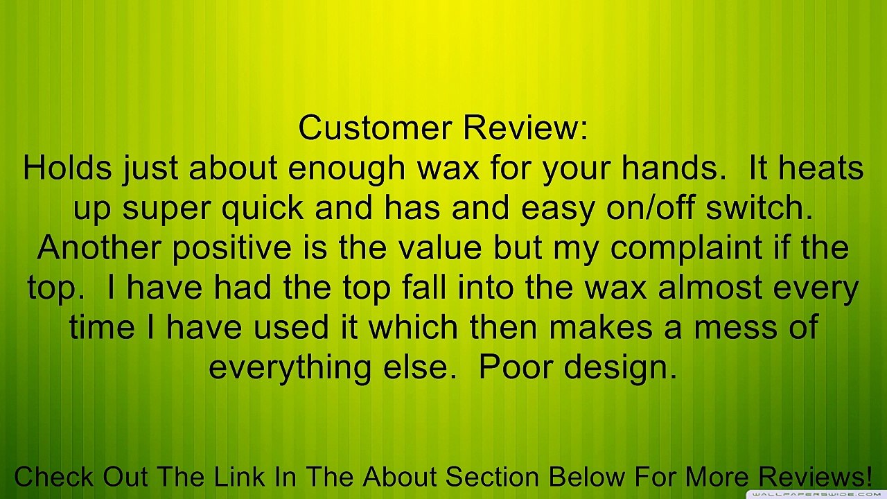 Conair True Glow Heated Paraffin Bath Review