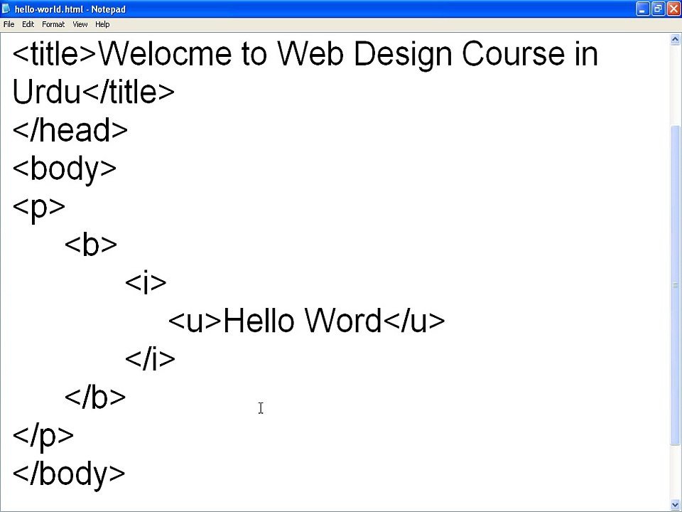 HTML Tutorial in Urdu & Hindi - Part 12