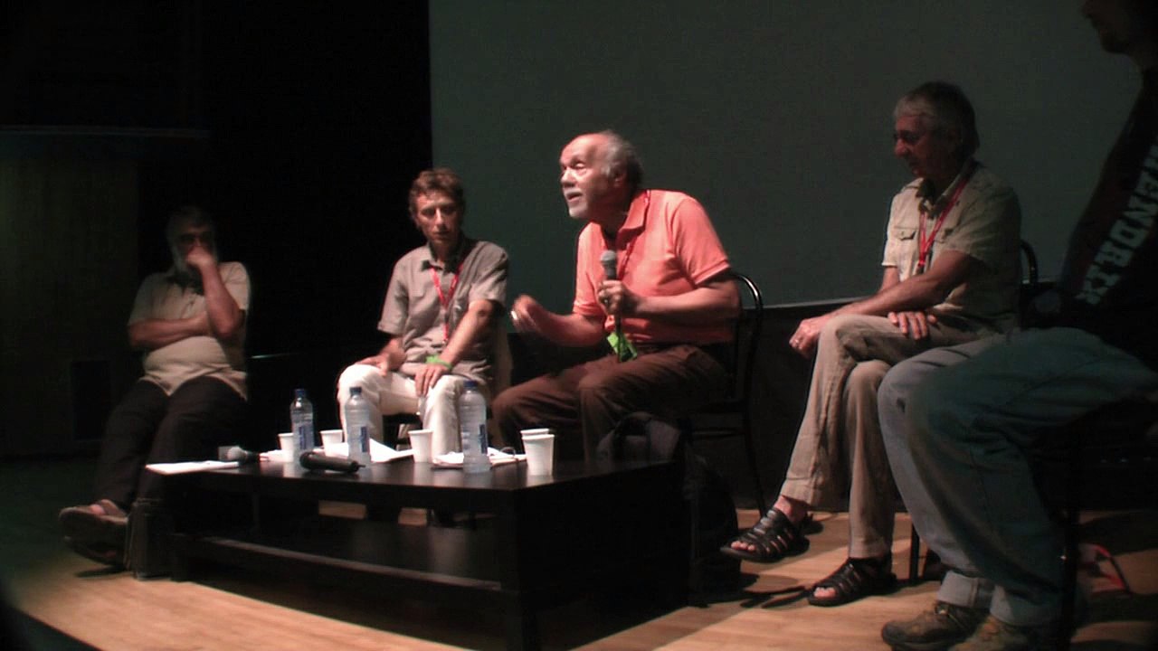 un iranien au festival Résistance.