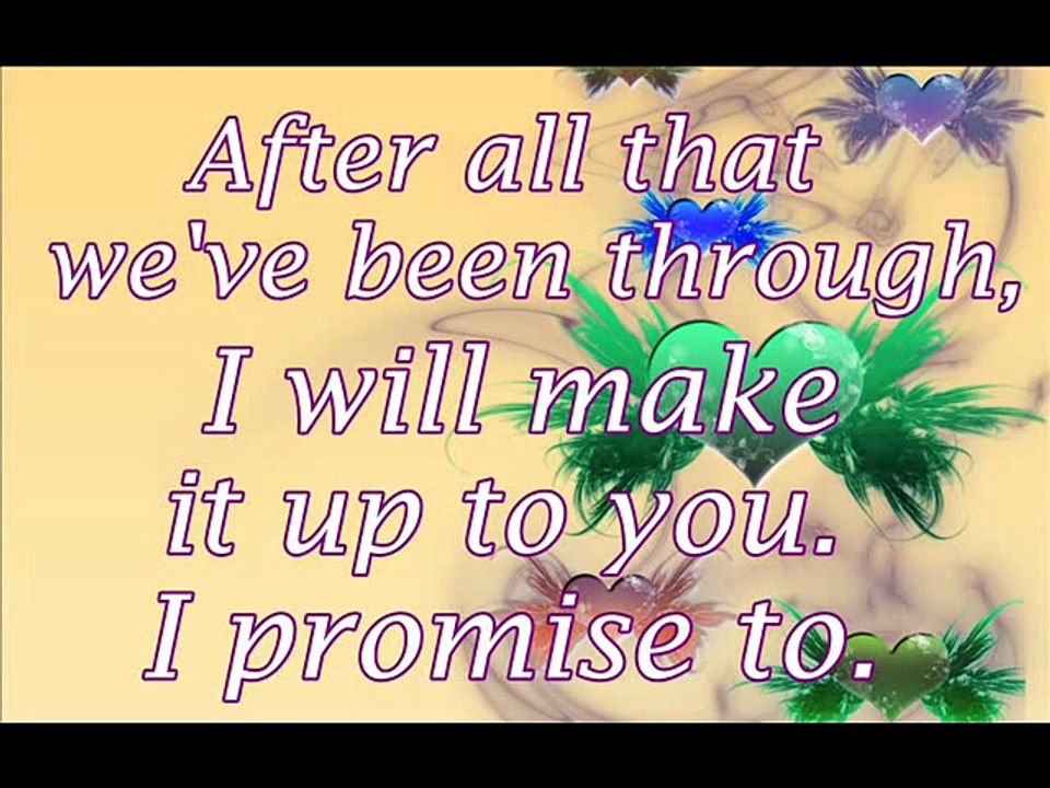 Hard to Say I'm Sorry - Lyrics