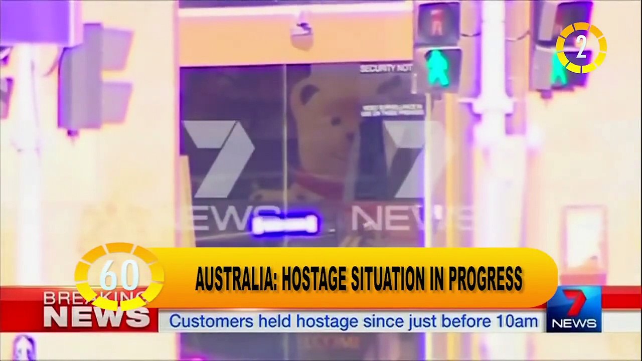 In 60 Seconds - Hostage situation in progress in Australia