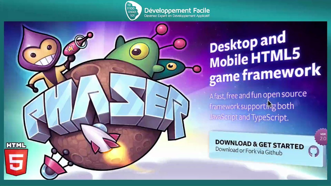 Comment utiliser les lois de la physique dans un jeu HTML5 avec le Framework Phaser