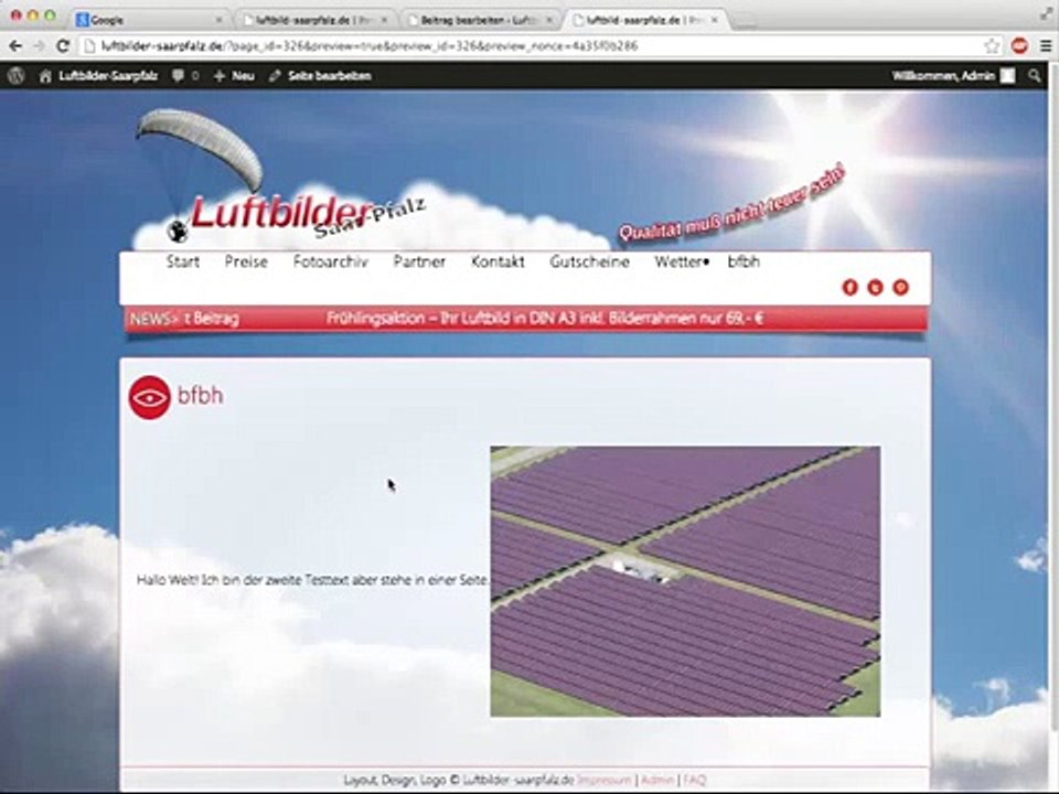 einfaches Wordpress Tutorial - Grundlagen-Basics [deutsch-german]