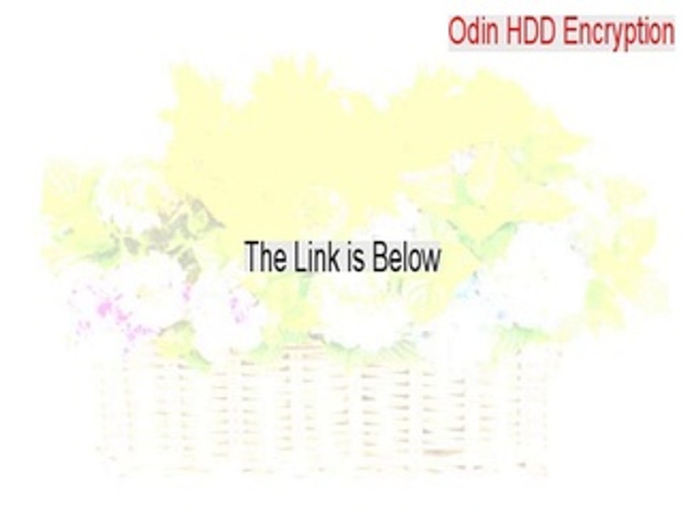 Odin HDD Encryption Cracked [Instant Download 2015]