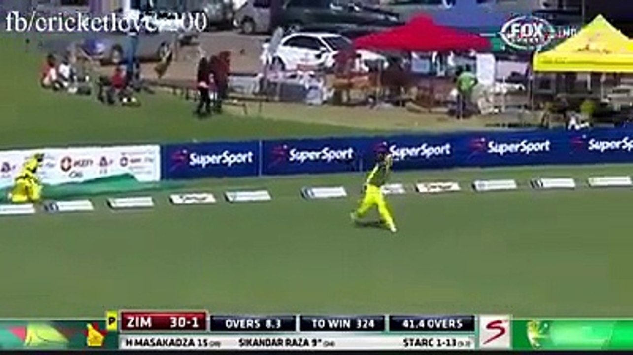 Australian Cricketer How To Stop A Four