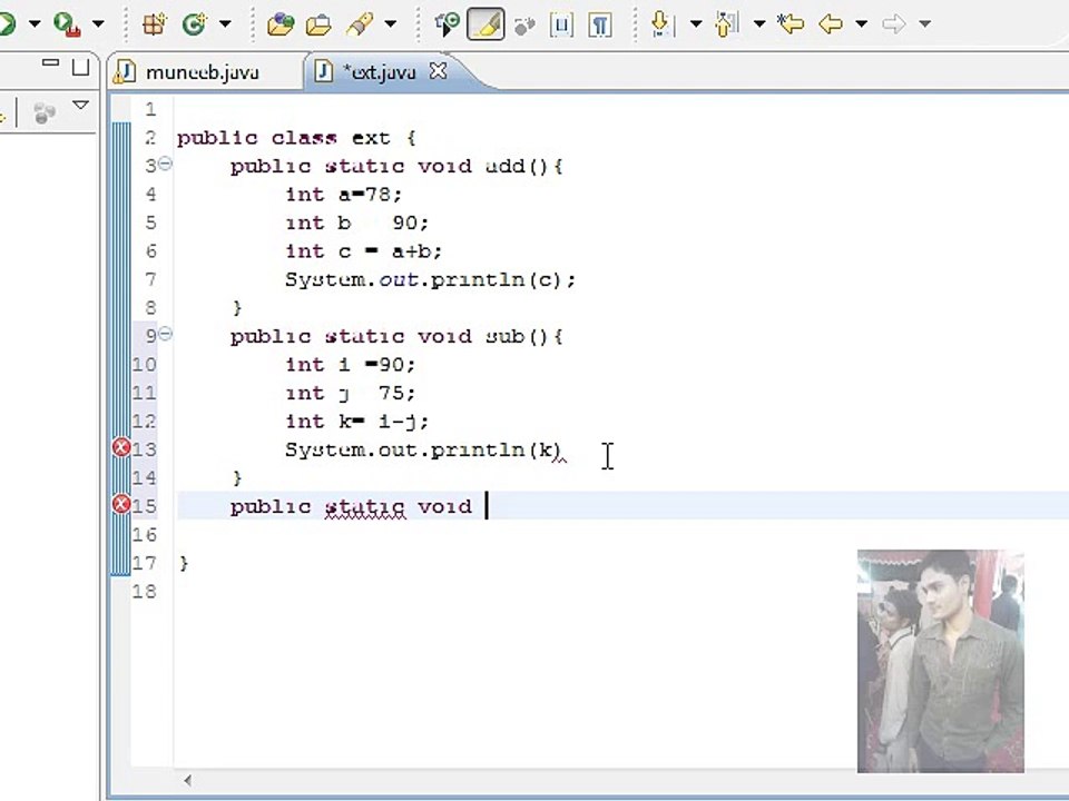 Java Programming Tutorial -16- (In Urdu) Using Classes With Multiple Methods
