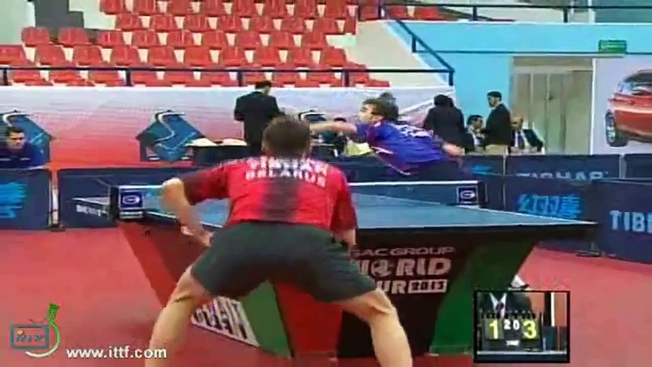 Awsome table Table tennis shot