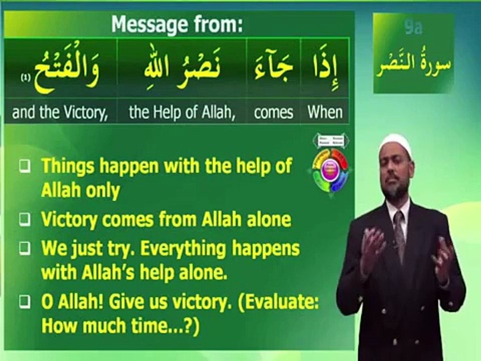 English - Understand Quran and Salah The Easy Way Part 9