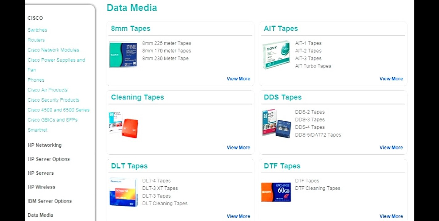 DDS Tapes -  DDS Backup Tapes