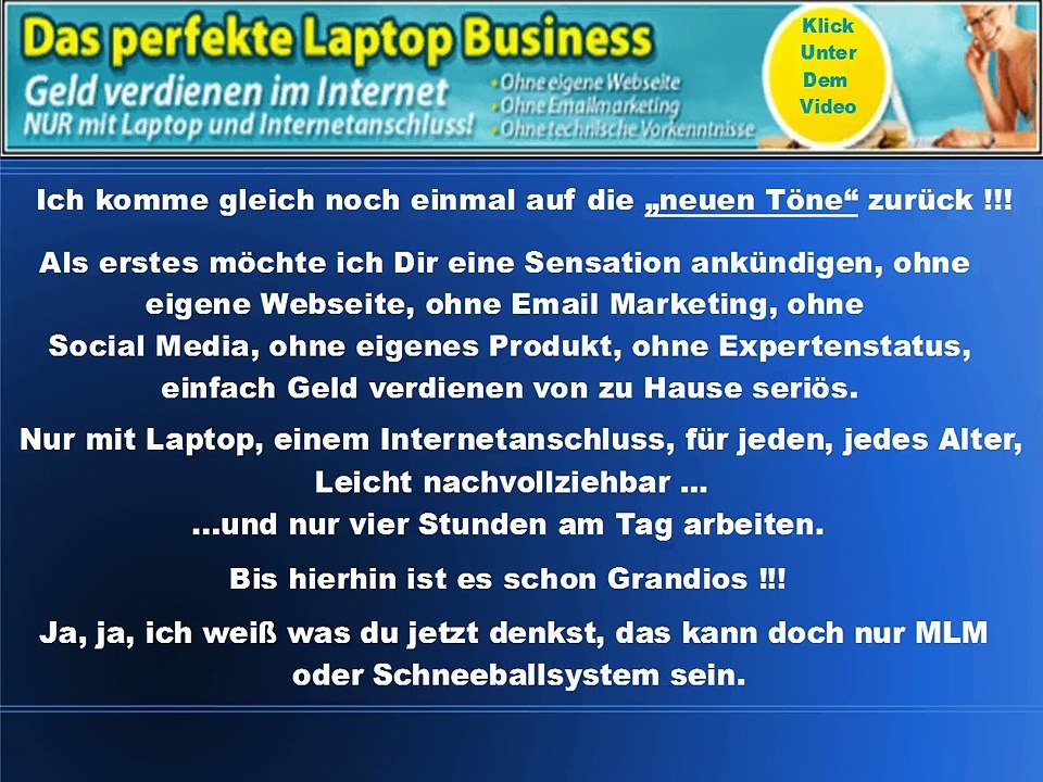 Geld verdienen von zu Hause aus seriös