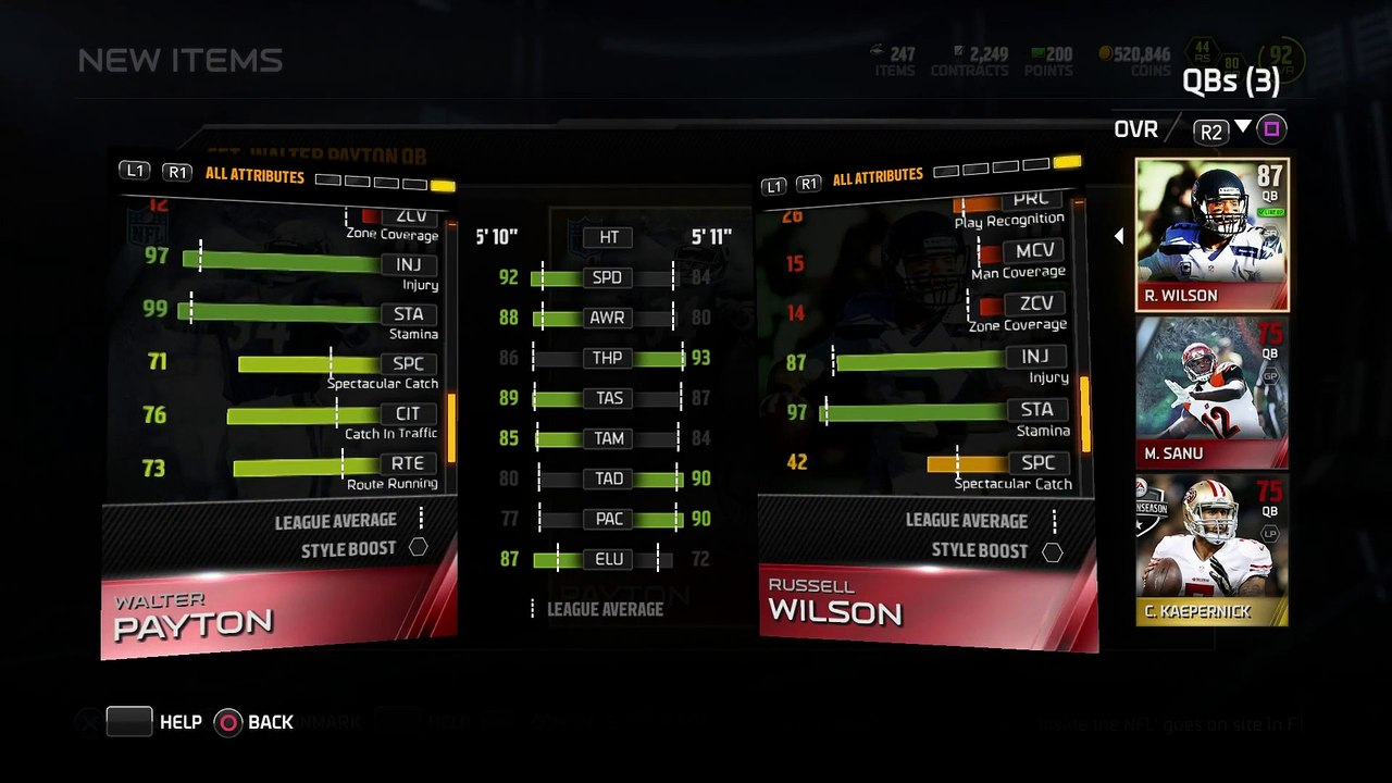 MUT 15 New Gifts Opening Walter Payton Flashback Pack and Pro Pack Bundle