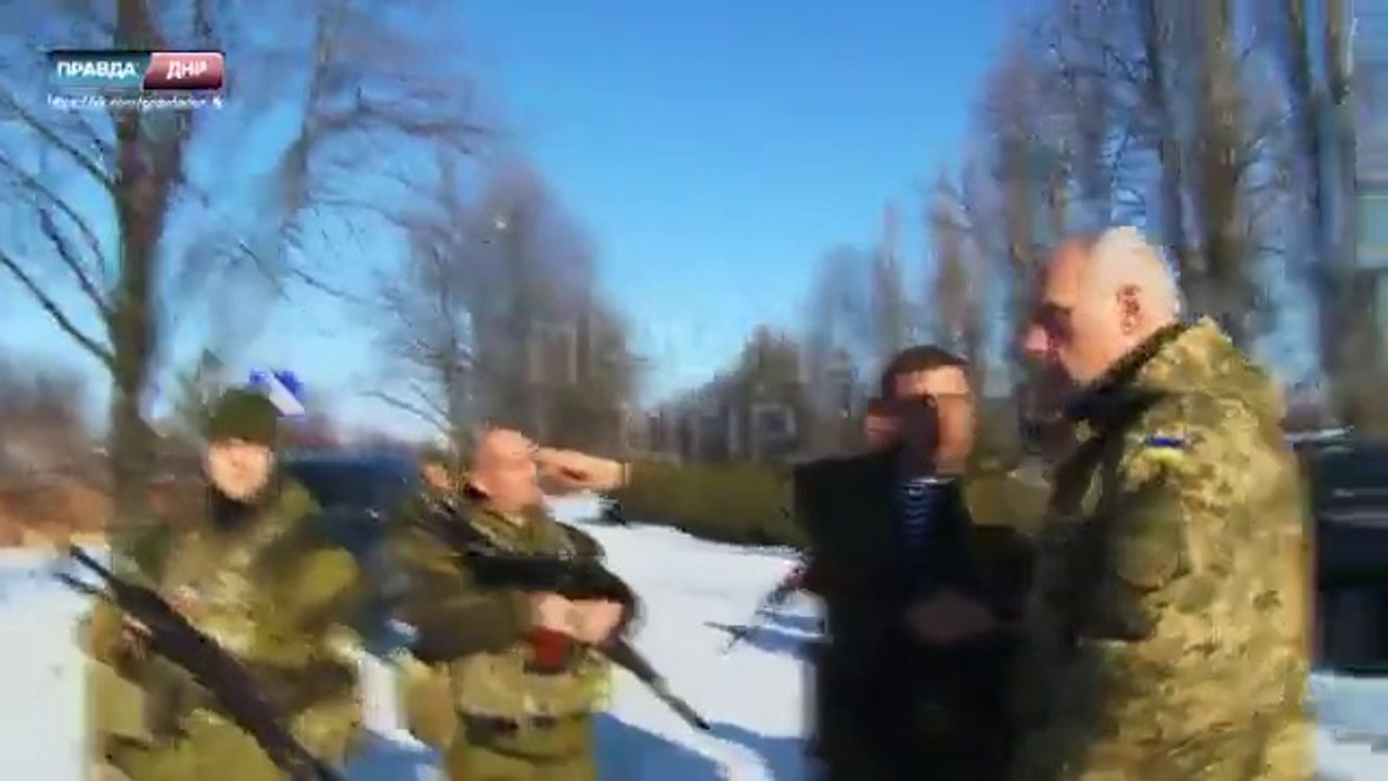 Диалог Александра Захарченко с офицером ВСУ