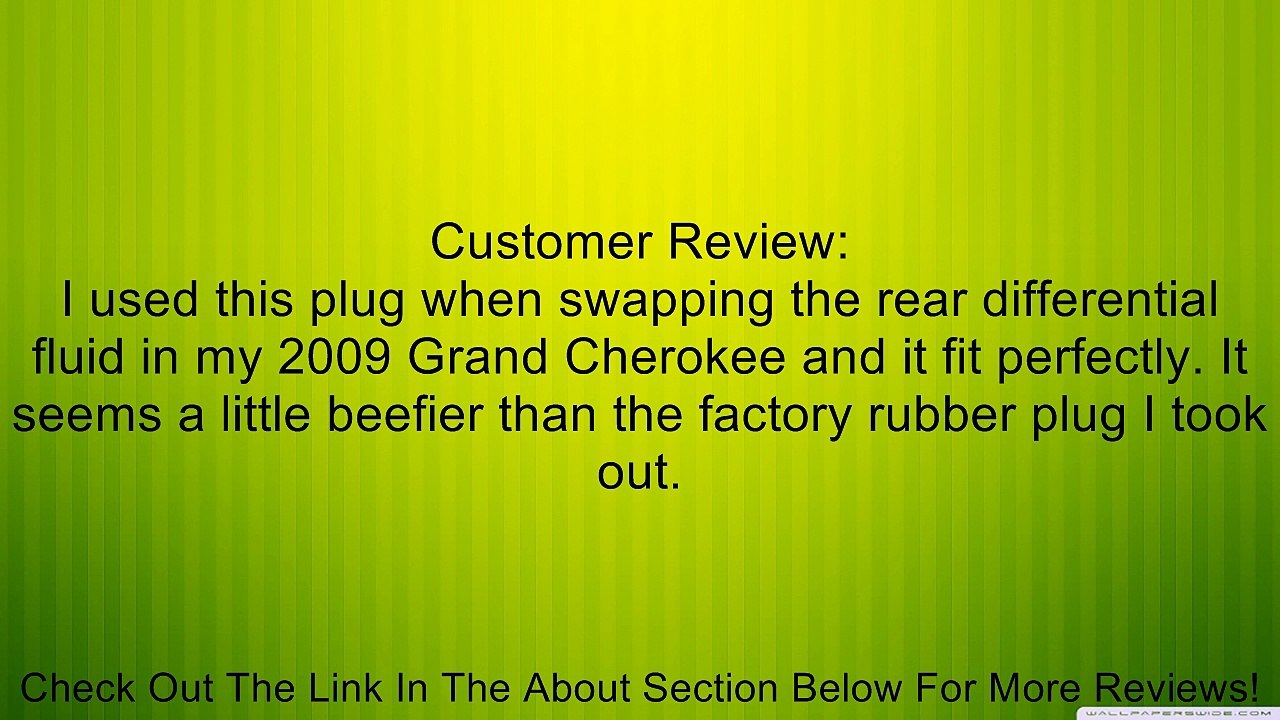 Dorman HELP! 65293 Differential Plug Review