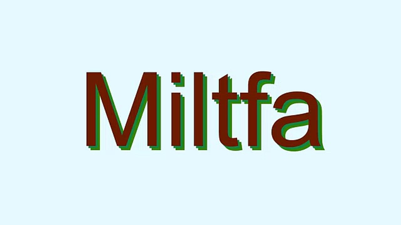 How to Pronounce 'Miltfa' Correctly 🎧