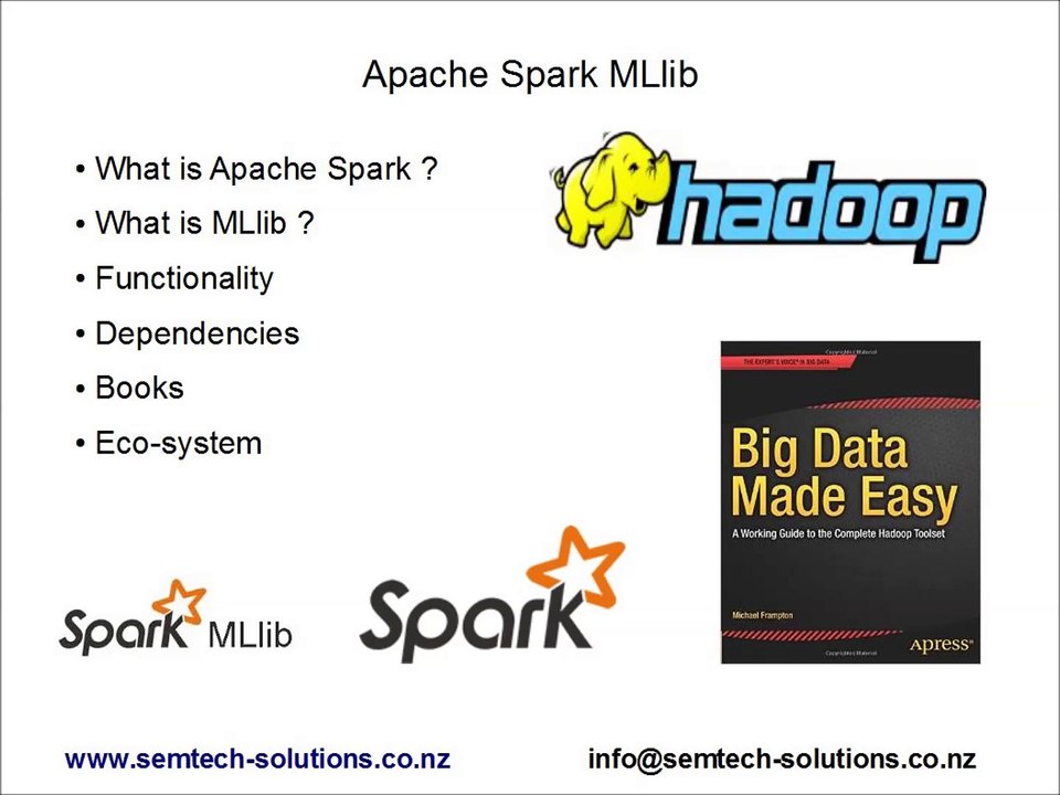 An introduction to Apache Spark MLlib