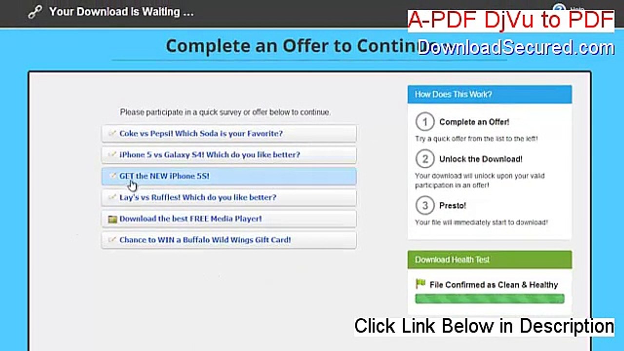 A-PDF DjVu to PDF Key Gen (Instant Download 2015)