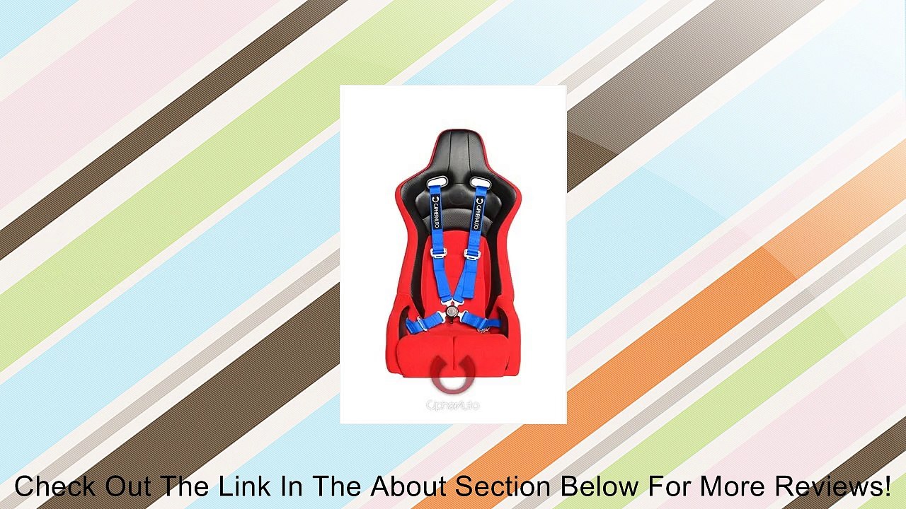 Cipher Racing Blue 4 Point Quick Release Racing Harness Set (Sold in Pairs) Review