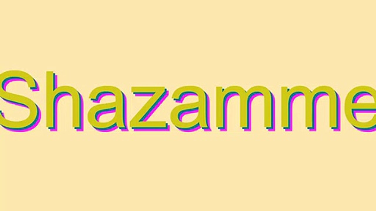 Learn How to Pronounce 'Shazamme' Correctly 🗣️