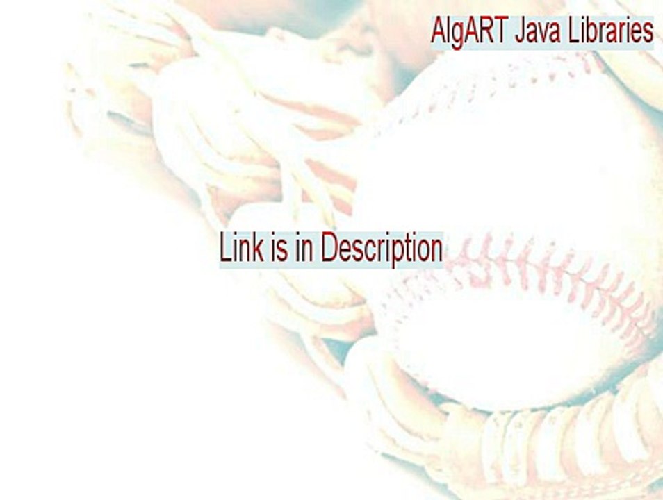 AlgART Java Libraries Full - AlgART Java Libraries (2015)