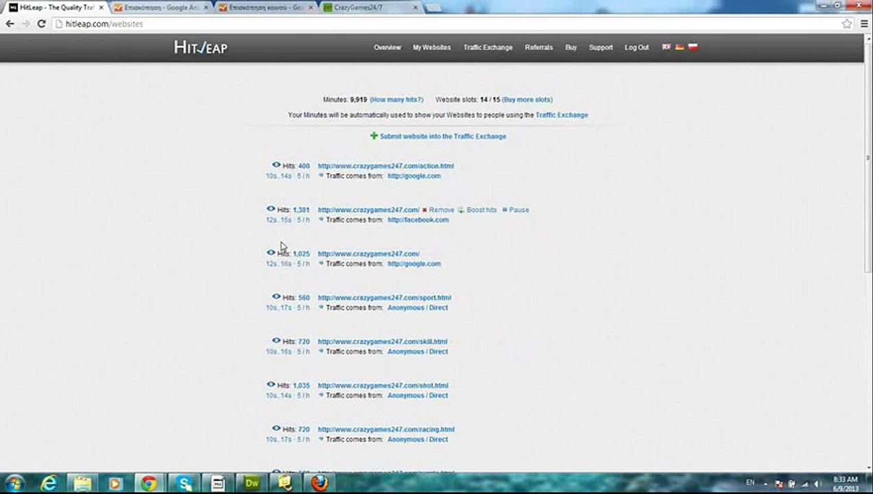 Best Autosurf Traffic Exchanges List 🚗
